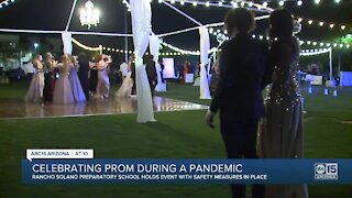 Celebrating prom during a pandemic at Rancho Solano Prep