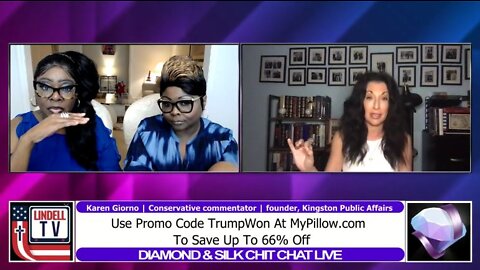 Diamond & Silk Chit Chat Live Joined By Karen Giorno