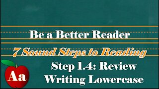 Step 1.4.6: Review Writing the Lowercase Letters