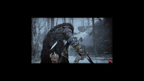 GOD OF WAR RAGNAROK PS5 NEW GAME+ Combat 1 Part 1 (Combat) (4K ) #short