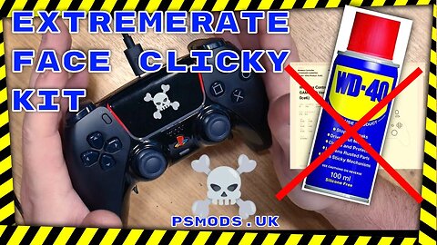 PS MODS EXTREMERATE SOAKED IN WD40! 🛠 PS5 MODDED CONTROLLER 🛠
