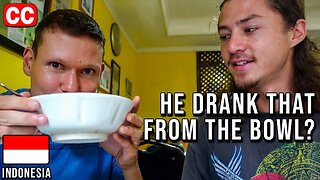 First Time Trying Soto Betawi + Kerak Telor | JAKARTA FOOD TOUR