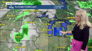 Lots of sunshine, low humidity for Wednesday