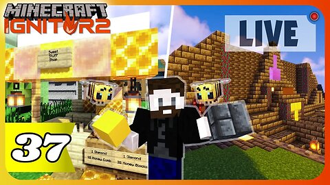 A Beeautiful Day for Building🔥Ignitor SMP Minecraft Multiplayer [ Live Stream | 37 ]