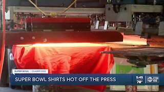 Local company gets creative with Bucs' Super Bowl apparel