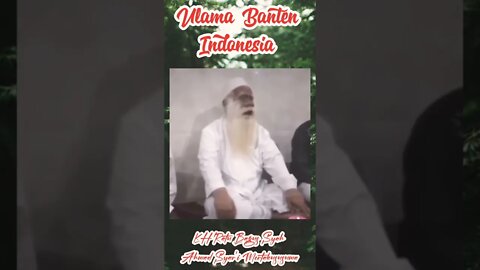 Abuya K.H. Sar'i Ciomas Banten