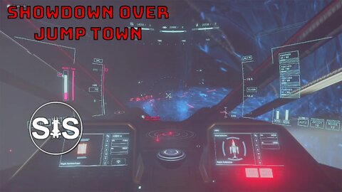 ORG SHOW-DOWN OVER JUMPTOWN #starcitizen