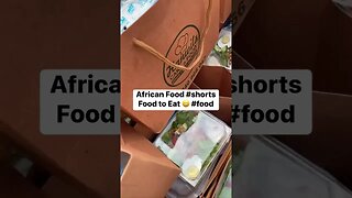 African Food #shorts Food to Eat 😀 #food