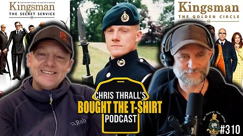Royal Marines King's Badge To Kingsman | Kev Bland Royal Marines | Bought The T-Shirt Podcast