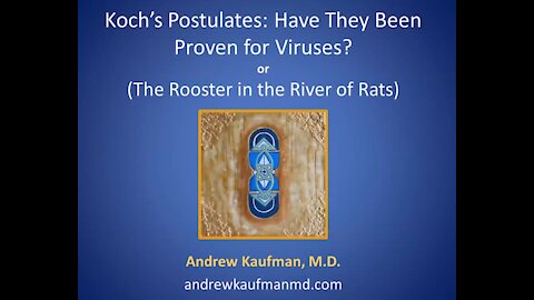 Dr Andrew Kaufman-s Koch-s Postulate Presentation