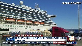 Quarantine Concerns: Missing Bags, Health Checks