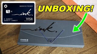 Unboxing NEW Chase Ink Business Premier Card!