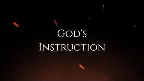 God's Instruction | 613 Commandments #11-20
