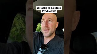 How to be productive?
