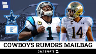 Cowboys Rumors Q&A: Sign Cam Newton? Draft Kyle Hamilton? Top 2022 NFL Draft Targets?
