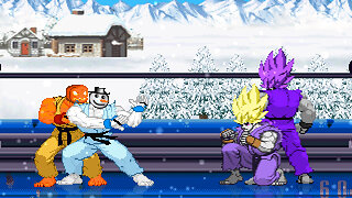 MUGEN - Snow Man & Pumpkin Man vs. Games Master Bros. - Download