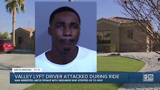 Valley Lyft driver attacked during ride