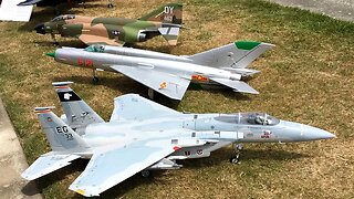 Freewing MiG-21, Freewing F-4 Phantom II, & Freewing F-15 Eagle EDF Jets