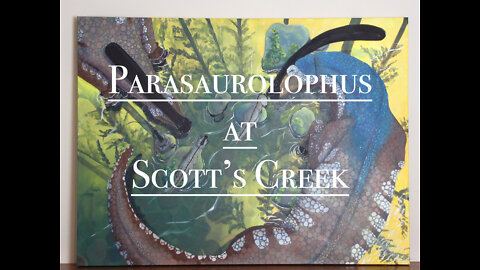 Parasaurolophus at Scott's Creek