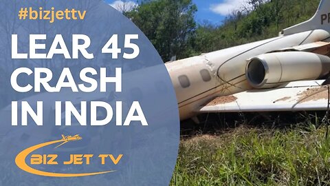 Lear 45 Crash in India