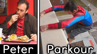 Peter Parkour: Into The Spider-Verse