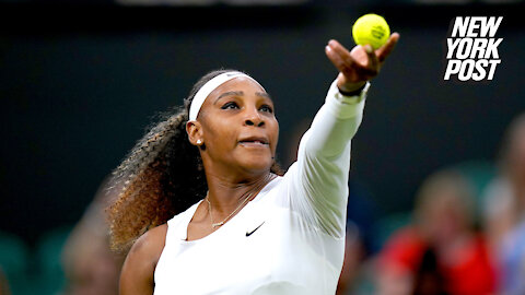 Serena Williams withdraws from Wimbledon in first-round injury stunner