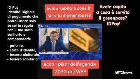 Avete capito a cosa è servito il Greenpass? IDPay!