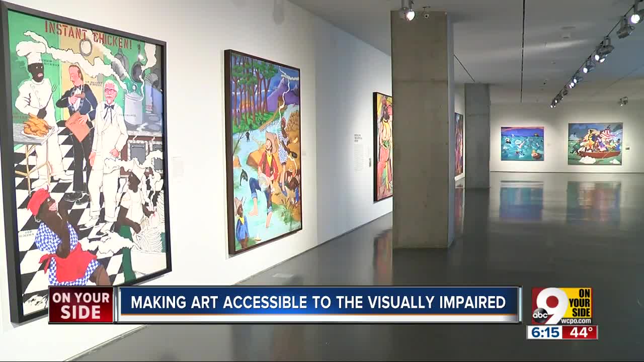 Clovernook Center helps CAC make exhibit accessible for people who are blind and visually impaired