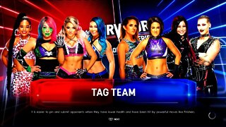 WWE Survivor Series WarGames 2022 Team Bianca vs Team Bayley in WarGames