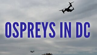 Autumn bike ride with some V-22 Ospreys and a new DJI Osmo Pocket 3