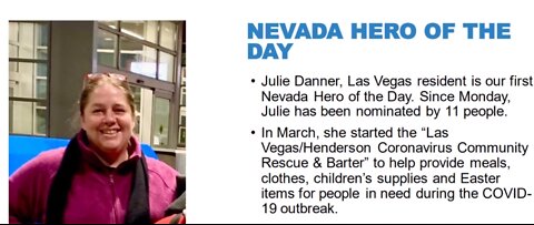 Julie Danner is Nevada's Hero of the Day
