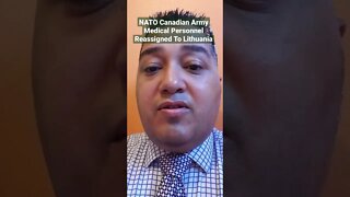 #NATO #Canadian #Army #Medical Personnel Reassigned To #Lithuania t.me/IndependentNewsMediaChat