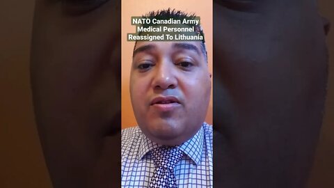 #NATO #Canadian #Army #Medical Personnel Reassigned To #Lithuania t.me/IndependentNewsMediaChat