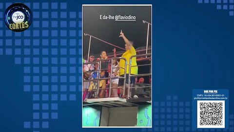 A lamentável ‘saideira’ de carnaval de Flávio Dino… um espetáculo chulo e desrespeitoso