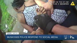 Muskogee police respond to social media