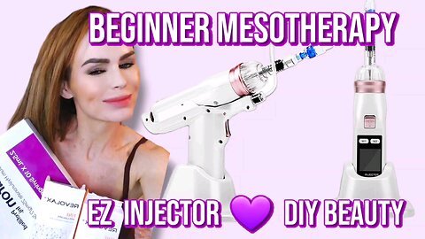 EZ Injector / Coupon Code / DIY Beauty Beginner Mesotherapy /Firm Skin Reducing Wrinkles / Glowing