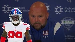 Kadarius Toney Finally Explains His Long Absence | New York Giants