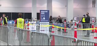 Look inside Las Vegas Convention Center vaccine clinic