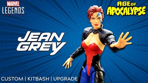 Custom Marvel Legends Age of Apocalypse (AOA) Jean Grey - Kitbash
