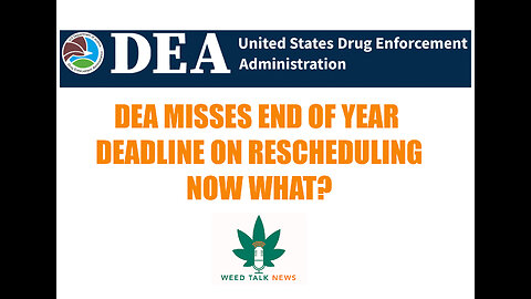 Federal Legalization Takes a Time Out! Weed Talk News 12-15-2