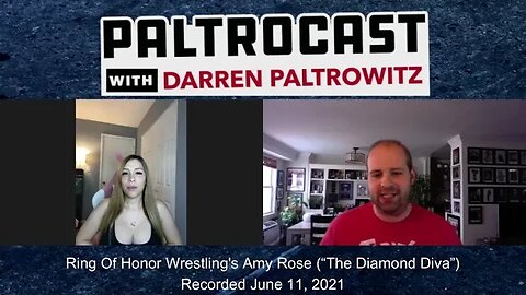 Ring Of Honor Wrestling's Amy Rose interview with Darren Paltrowitz