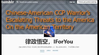 💥🔥💥CCP Warrior's Escalating Threats to the US on the American Territory!