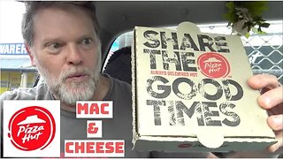Pizza Hut NEW Mac And Cheese Review