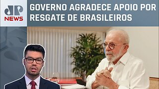Lula conversa com presidente de Israel e faz apelo por corredor humanitário