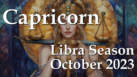 Capricorn - Libra Season October 2023 Fall In Love With The Sea