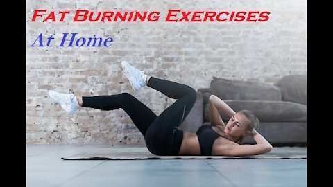 Fat burning exercises at home // workouts to lose weight at home