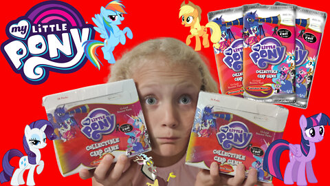 My Little Pony Canterlot Nights Booster Box MLP Cards Opening