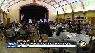 People weigh in on new police chief