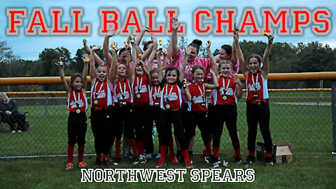 The Northwest Spears Championship Fall Ball Season