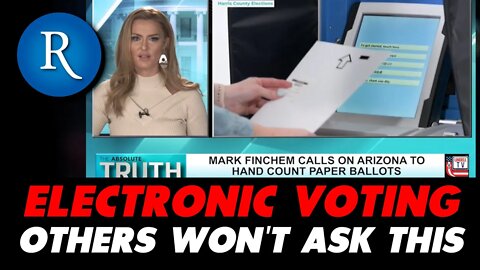Electronic Voting Machines - Our Latest Election Cheating Questions - We Discuss on Absolute Truth